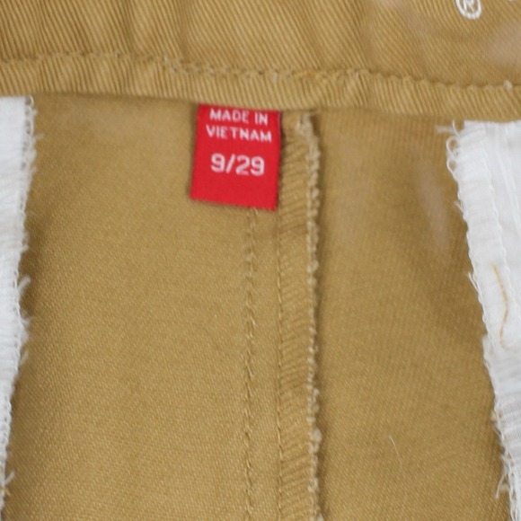 Dickies Worker Wide Leg Pants Women's Size 9/29 Khaki High Rise Workwear Y2K - Picture 3 of 7